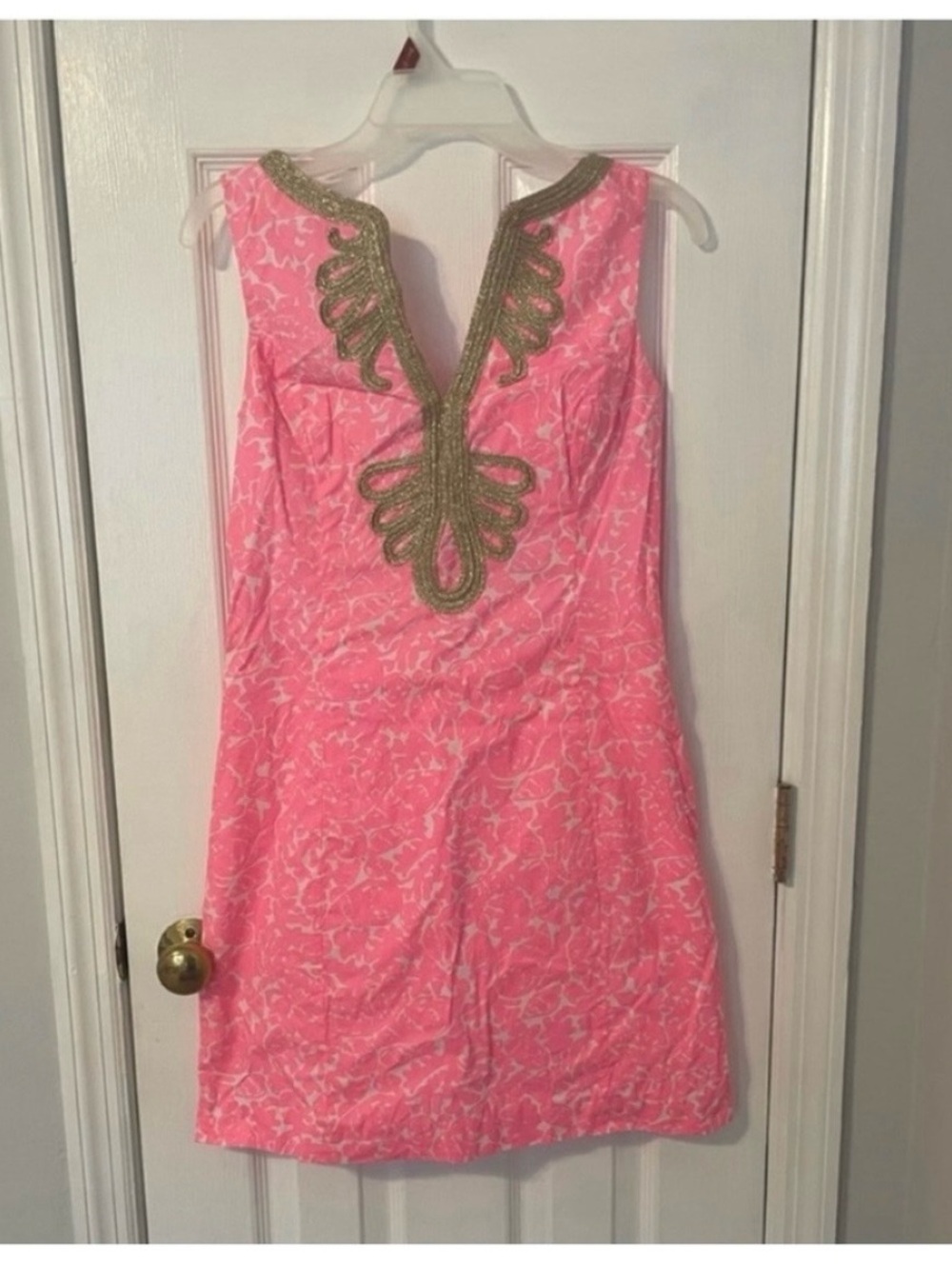 Pink and White Lilly Pulitzer Tank Dress